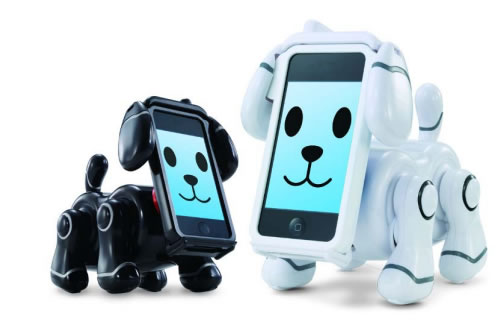 Iphoneが犬の顔になって体が動くロボット スマートペット バンダイから4月28日発売 無料アプリも め んずスタジオ