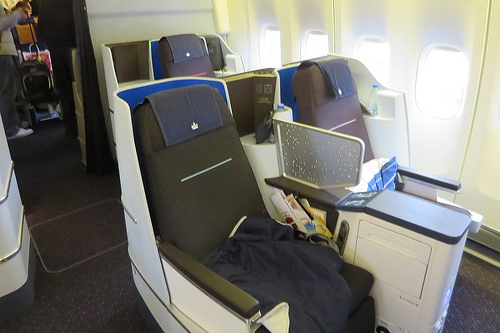 成田からオランダ直行便、KLMオランダ航空のビジネスクラスを初体験