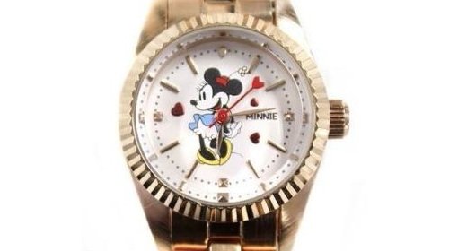 ピンクゴールドのミニーがカワイイぞ イーハイがディズニーのコラボ腕時計を発売 め んずスタジオ