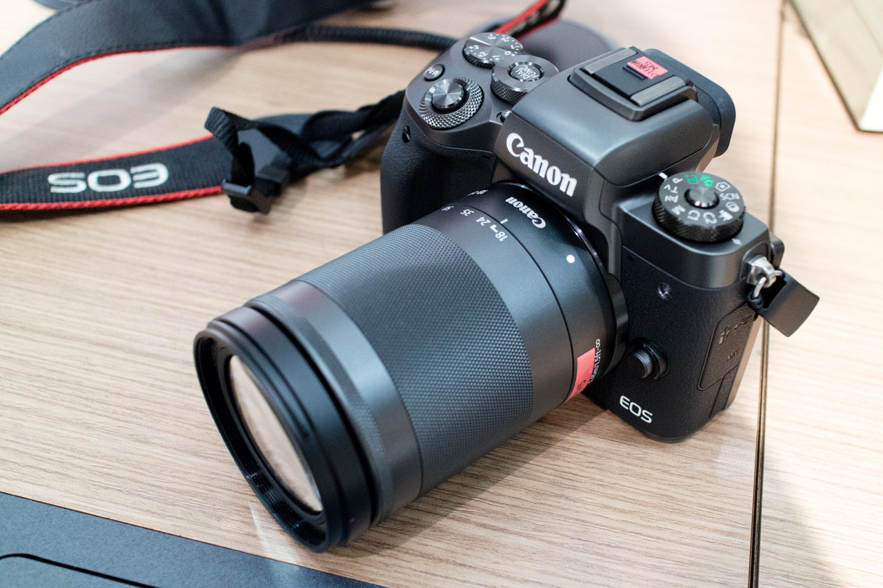 レポート] Canonの新ミラーレス「EOS M5」を実際に触ってきたので特徴