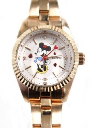 ピンクゴールドのミニーがカワイイぞ イーハイがディズニーのコラボ腕時計を発売 め んずスタジオ