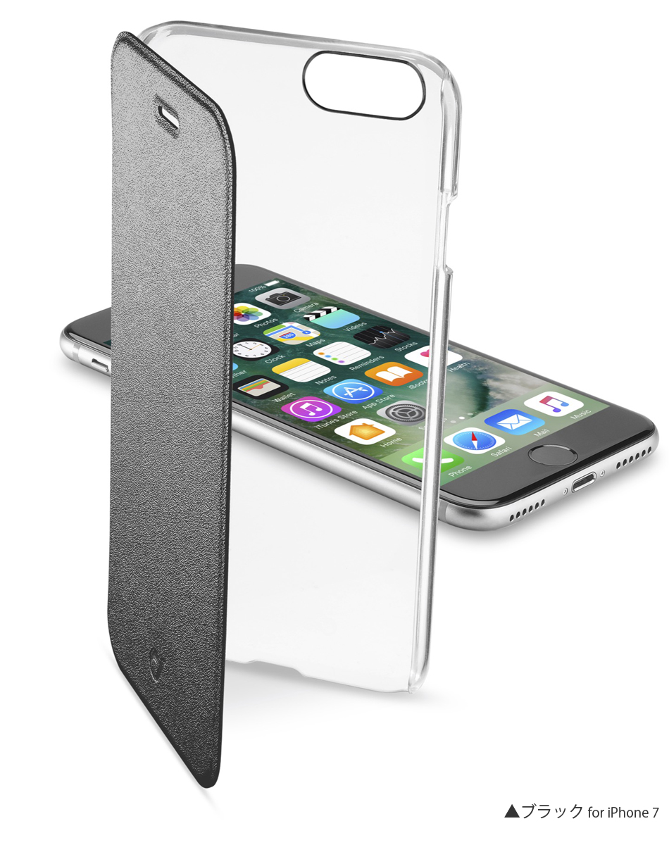 Iphone 7 ケース 透明な手帳型ケースがおしゃれ め んずスタジオ