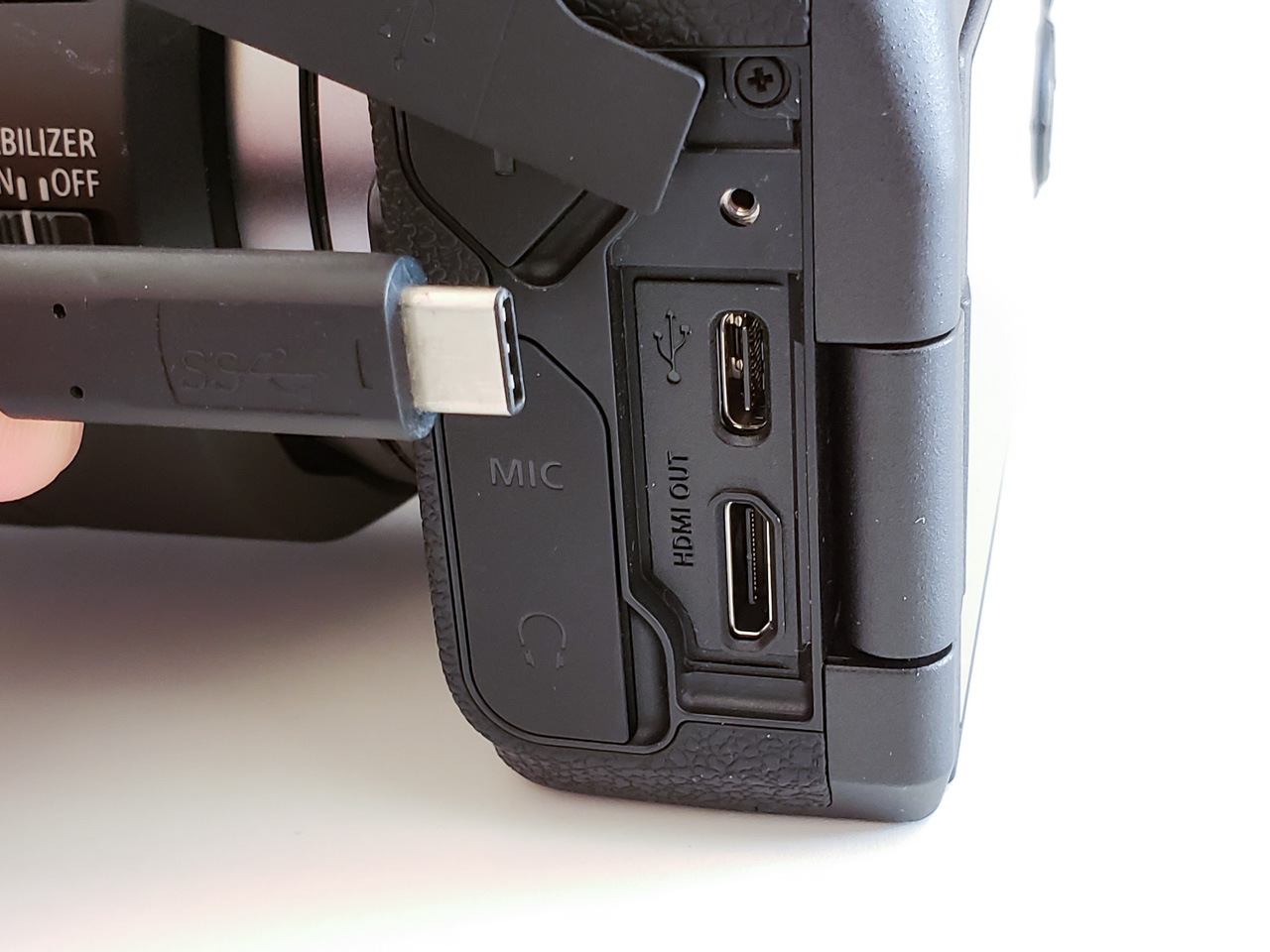 Canon USB電源アダプター PD-E1 EOSR対応 :20230920065847-00192